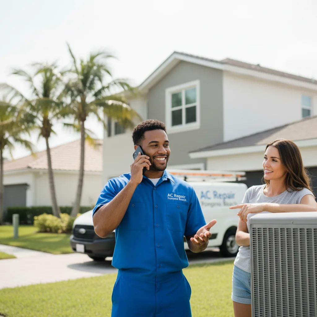 AC Repair Pompano Beach customer support in New Llano